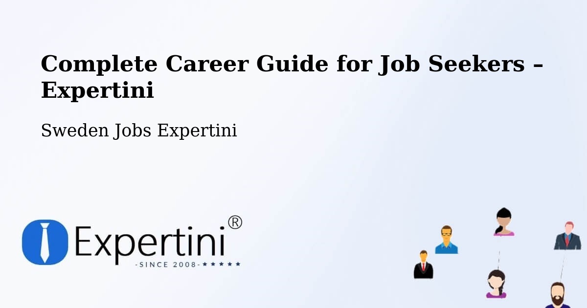 Career Guide for Job Seekers – Åmål - Åmål, Sweden Jobs Expertini