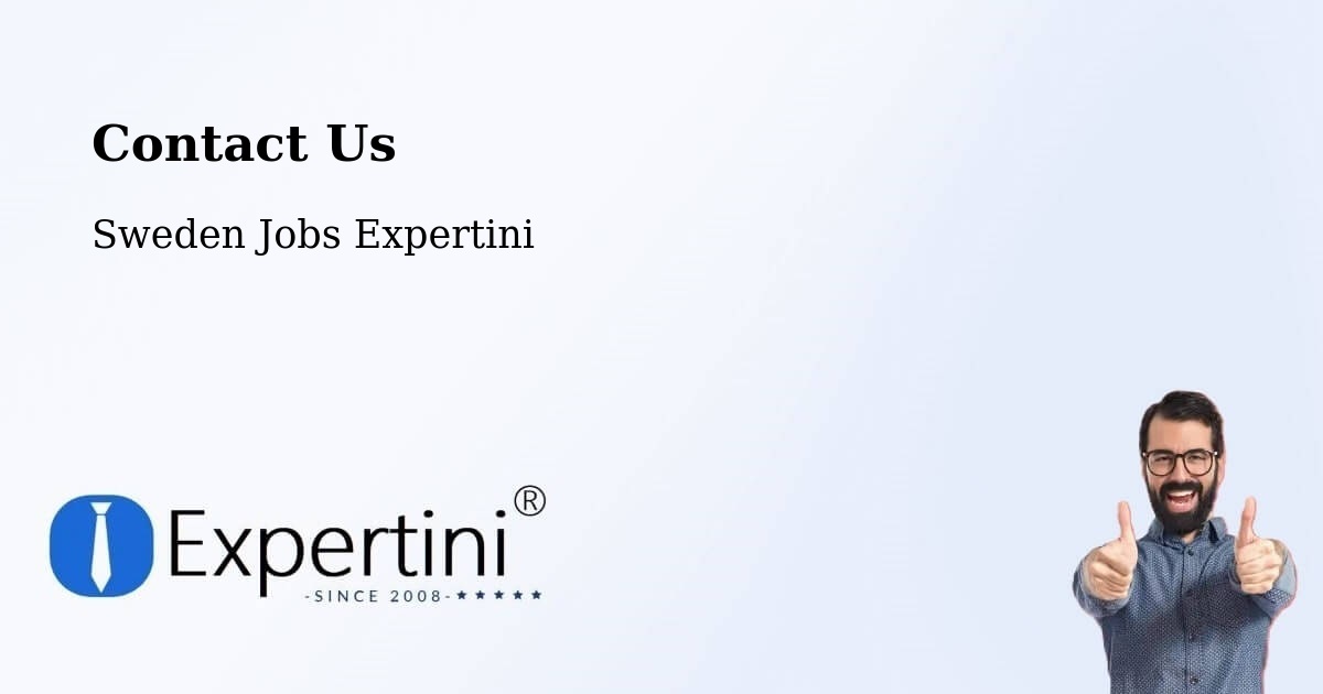 Contact Expertini – Åmål - Sweden Jobs Expertini