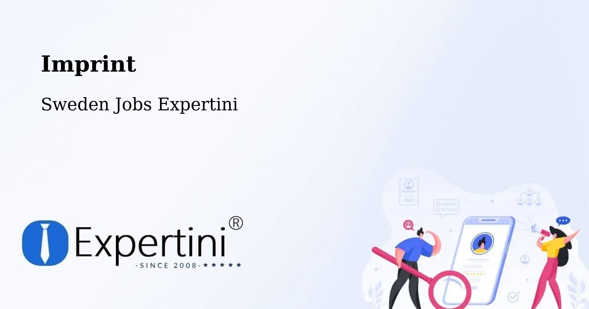 Imprint – Åmål - Sweden Jobs Expertini